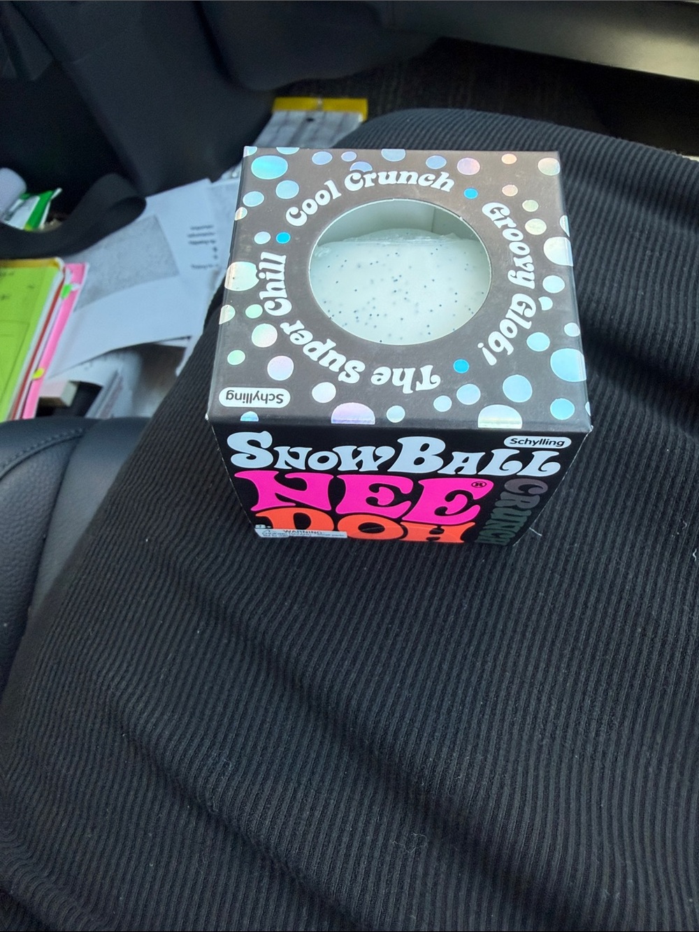 Needoh new Snowball squishy needoh